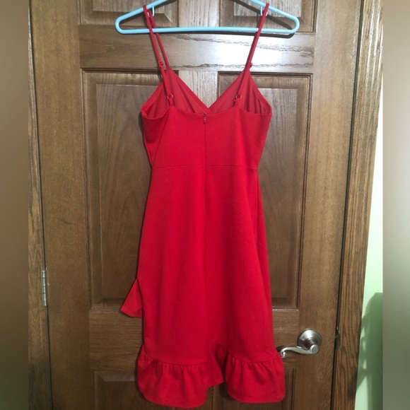 NWT Lulus xs spaghetti strap v neck dress - Picture 2 of 8